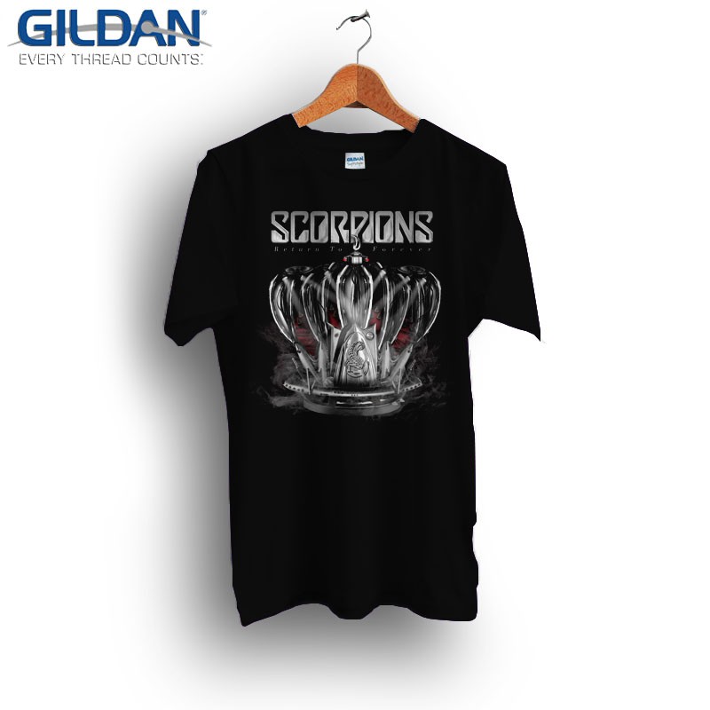 KAOS BAND SCORPIONS TSHIRT ORIGINAL GILDAN SOFTSTYLE SCORPION 17