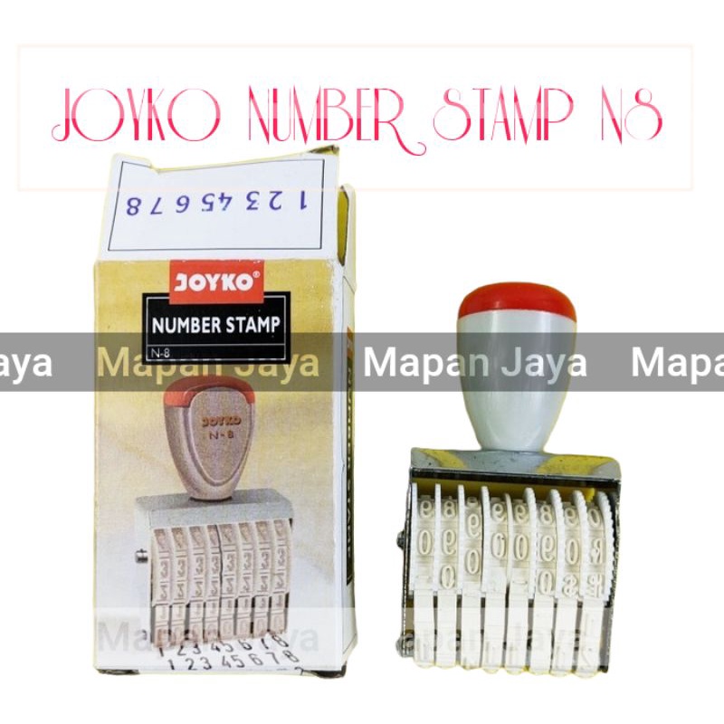 

JOYKO NUMBER STAMP N8