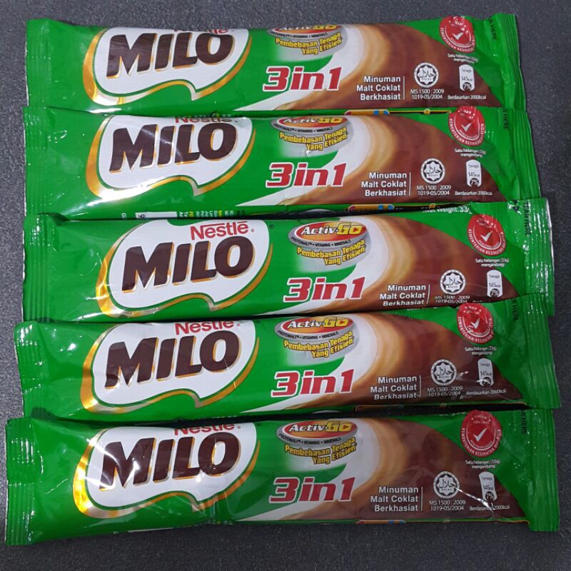 

MILO Malaysia 3in1 Sachet