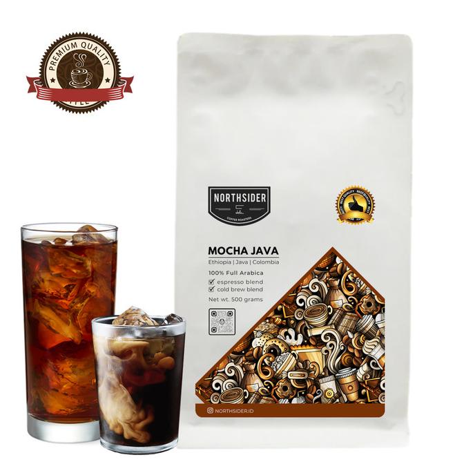 

KOPI BIJI COLD BREW/ESPRESSO BLEND MOCHA JAVA -500GR NORTHSIDER COFFEE