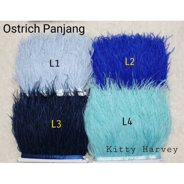 BULU OSTRICH PANJANG 1METER