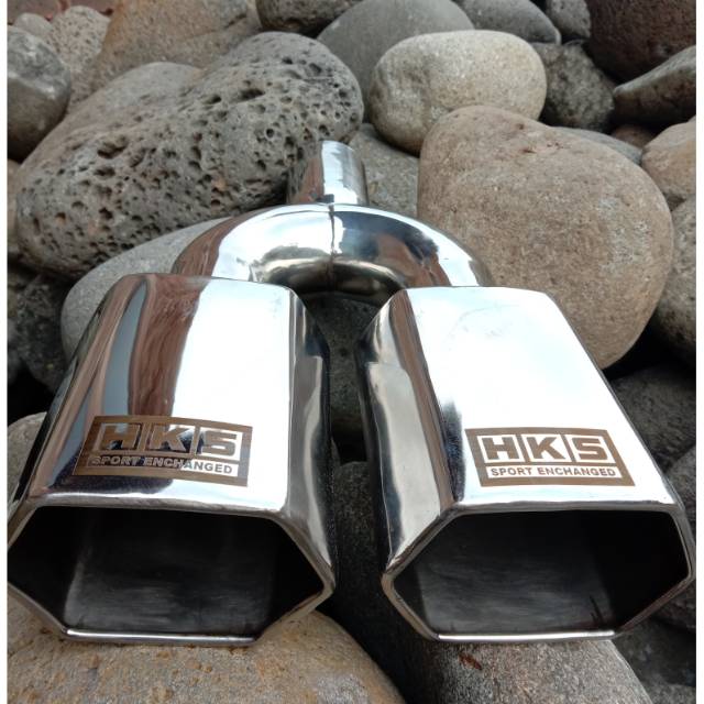 Knalpot mobil suos model segi 6