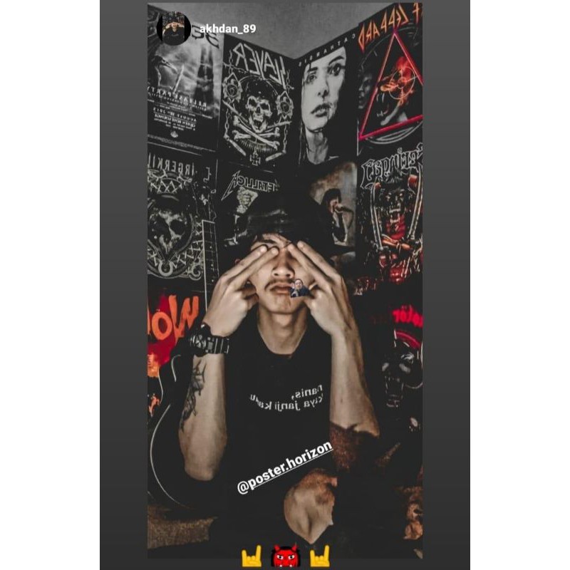 Isi 10pcs Poster Band Poster Metal Poster Kamar Poster Dinding Posterbmth Shopee Indonesia