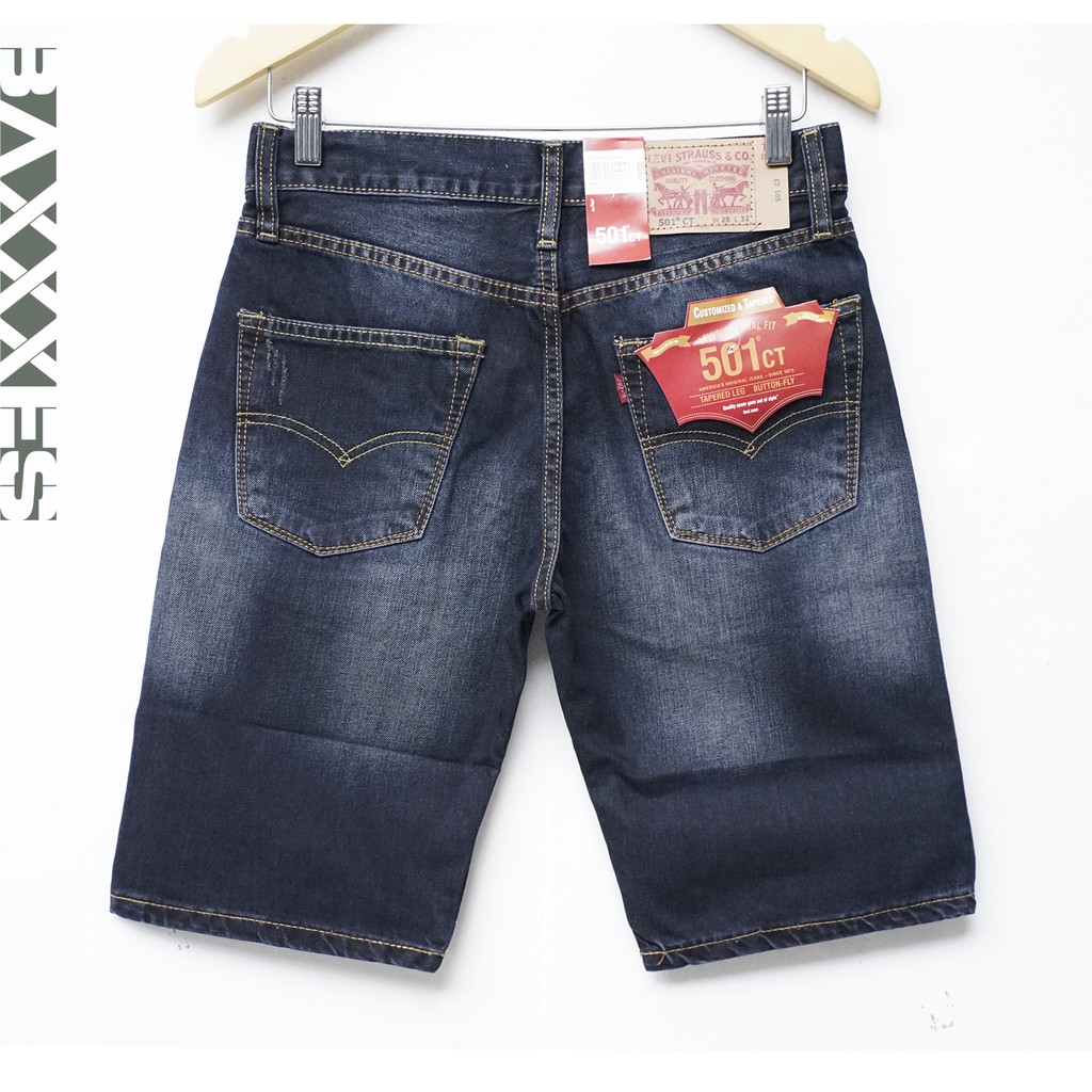 Levi's 501 Jeans Pendek | Made in Japan | Jeans Pria 501PDK-PRUSSIAN