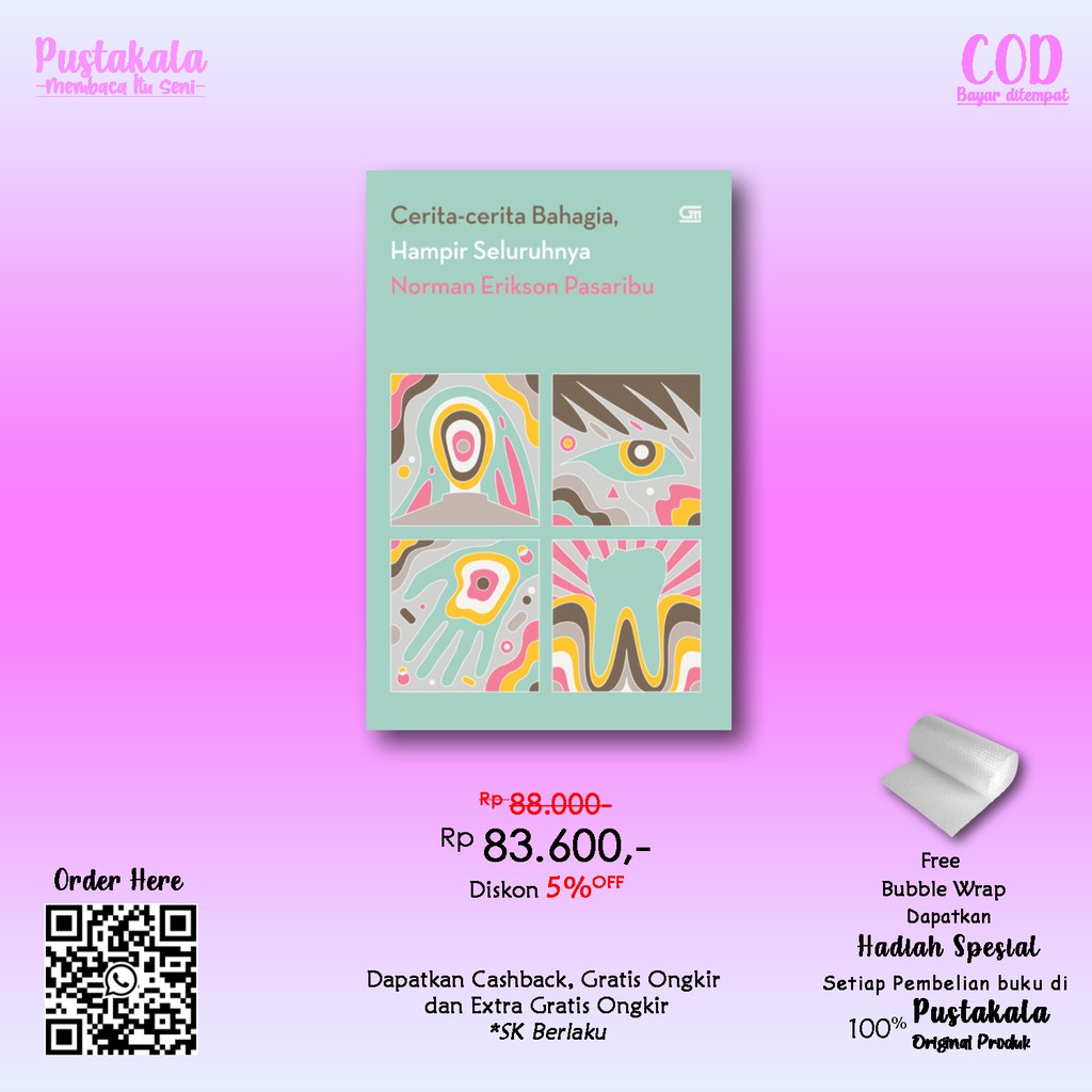 Novel Cerita-cerita Bahagia Hampir Seluruhnya