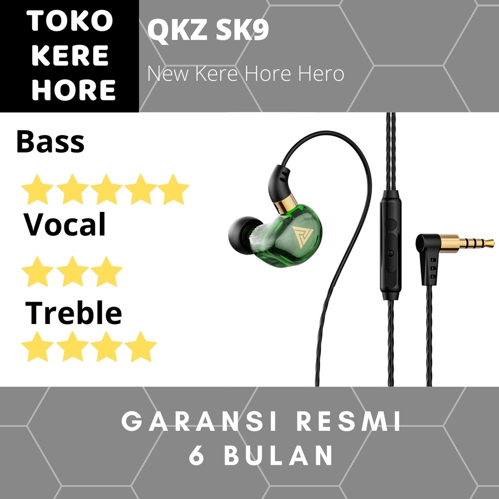 QKZ SK9 Daily Bass Earphone with Mic