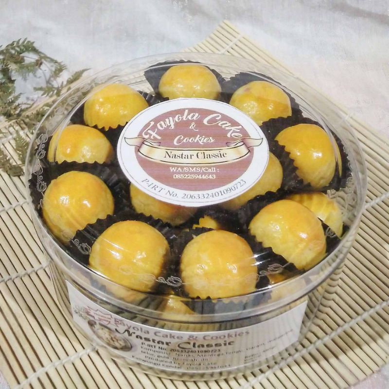

Nastar Classic Premium kemasan toples ukuran 500 gram
