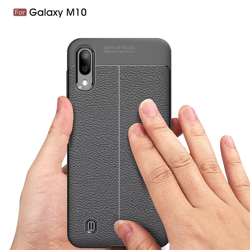 Case Samsung M20 - M10 Softcase Auto Focus Leather Case