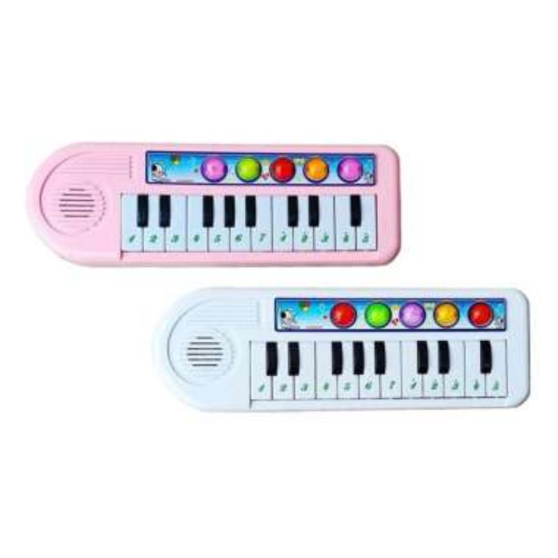 Mainan anak-anak piano nyala dan lampu mainan edukasi anak piano