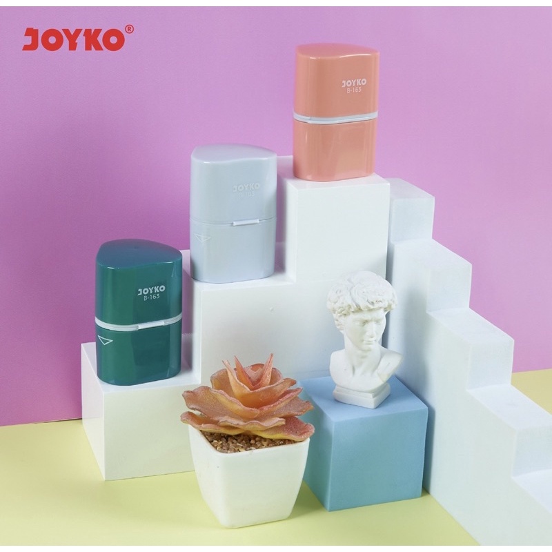 Joyko Rautan Serutan Sharpener 3in1 Penggerot Pensil Anak