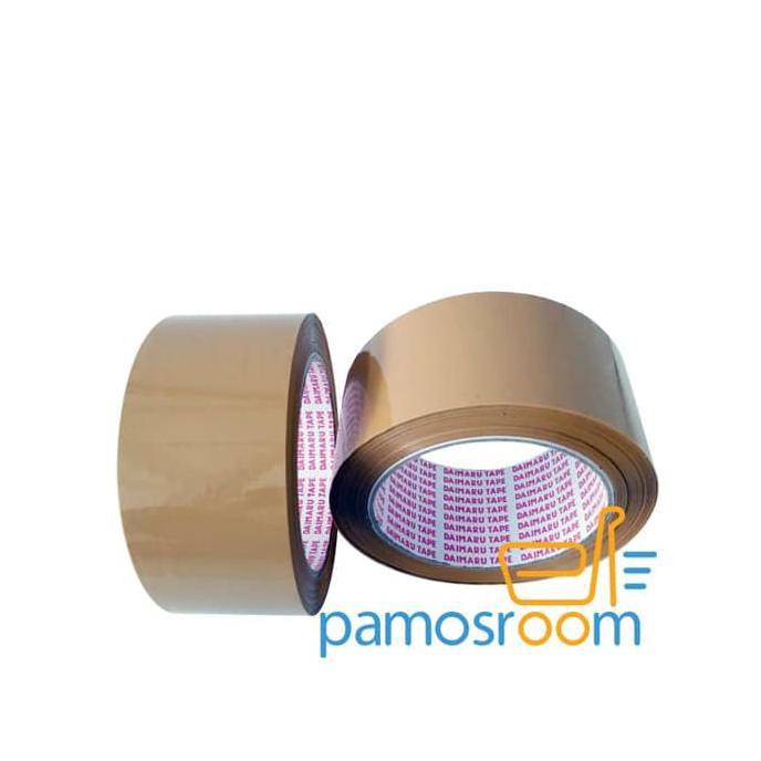 

Dapatkan Promo Lakban Daimaru Bening Dan Coklat 2 Inch (90 Yard). Harga Pabrik - Putih