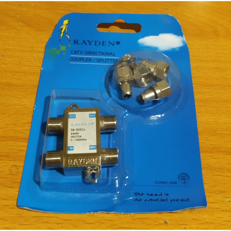 Splitter antena 3 way