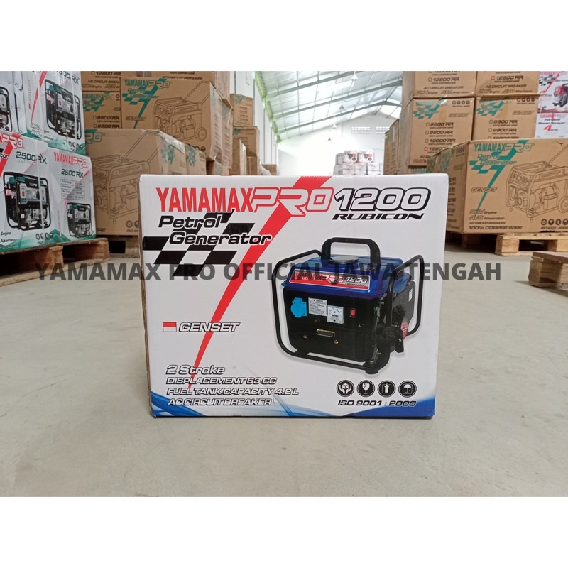 GENSET / GENERATOR 1200 2 TAK (BIRU) YAMAMAX PRO