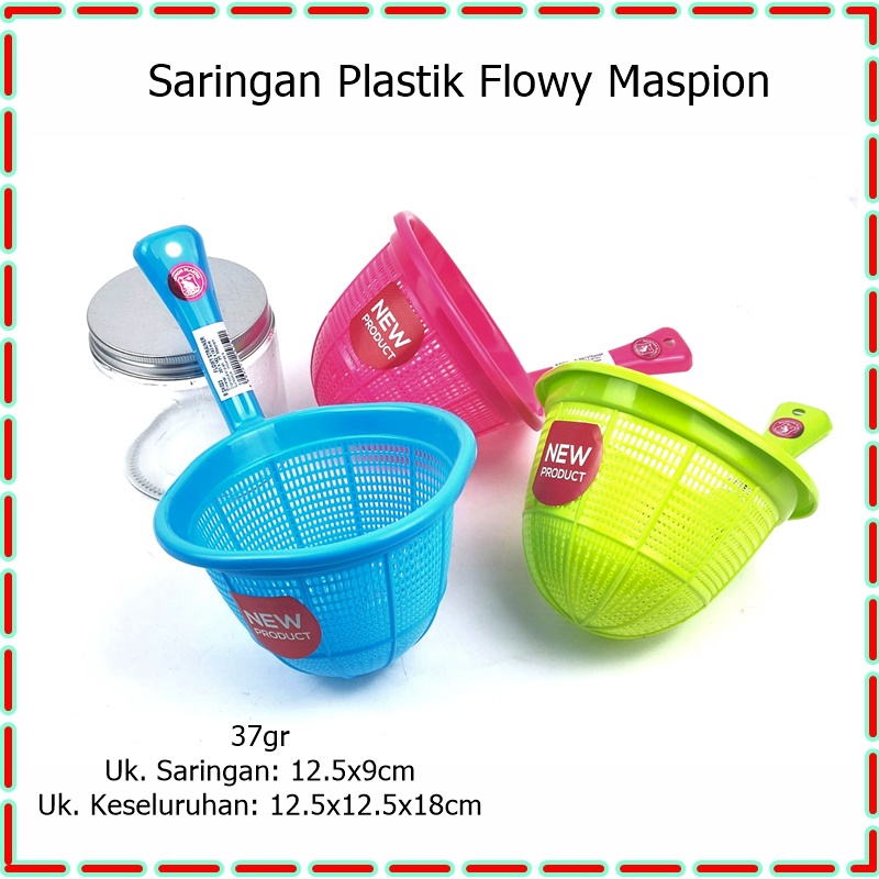 Saringan Mie/Saringan/Strainer Serbaguna Flowy Maspion BSK023