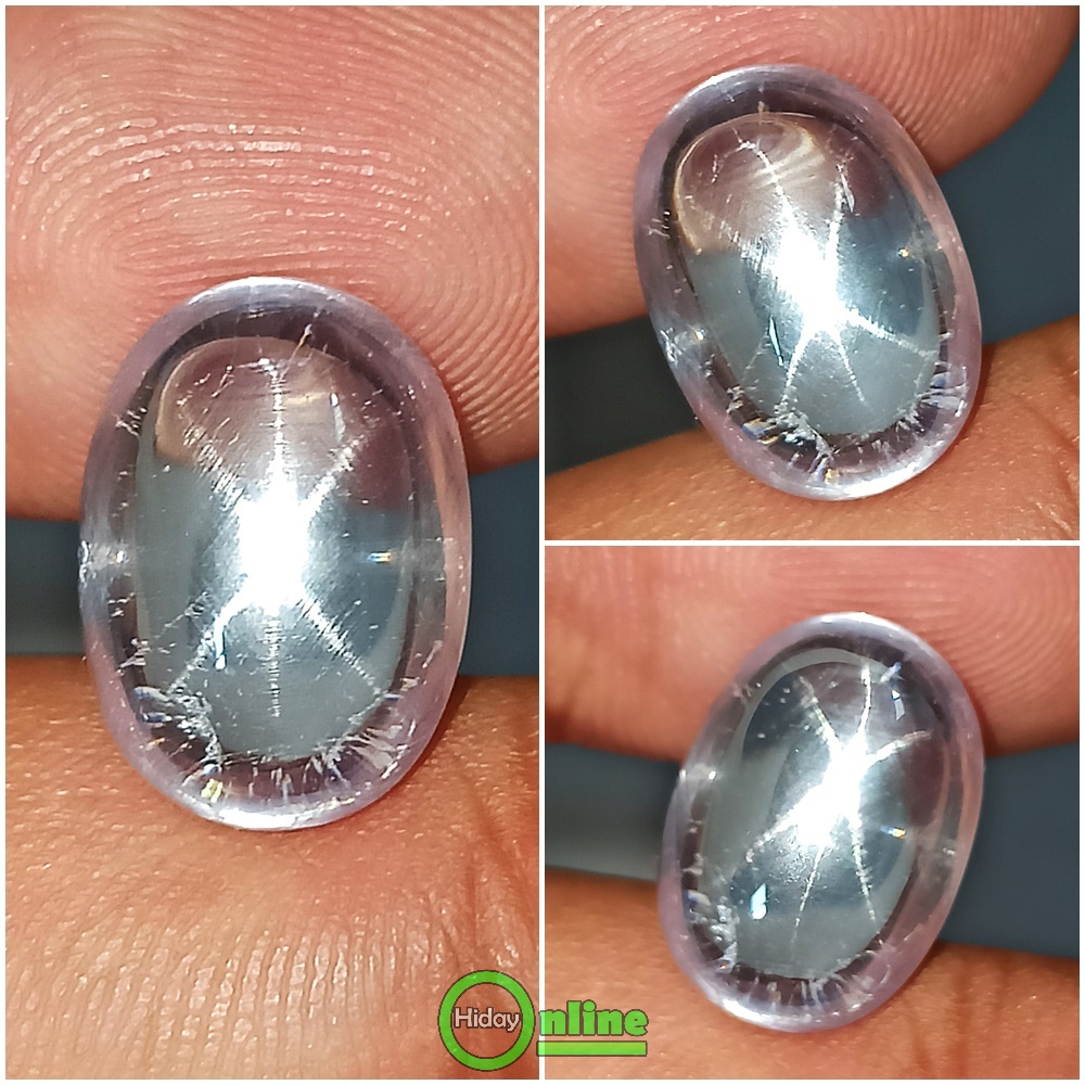 BATU PERMATA KING SAFIR STAR WHITE