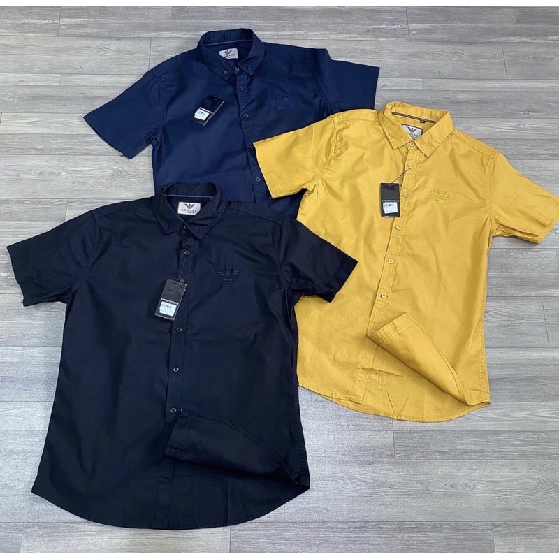 KEMEJA PENDEK COWOK PRIA BRANDED PREMIUM