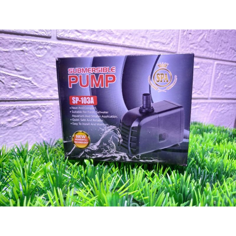 SPA SUBMERSIBLE PUMP SP-103A POMPA CELUP AQUARIUM POMPA AIR WATER PUMP