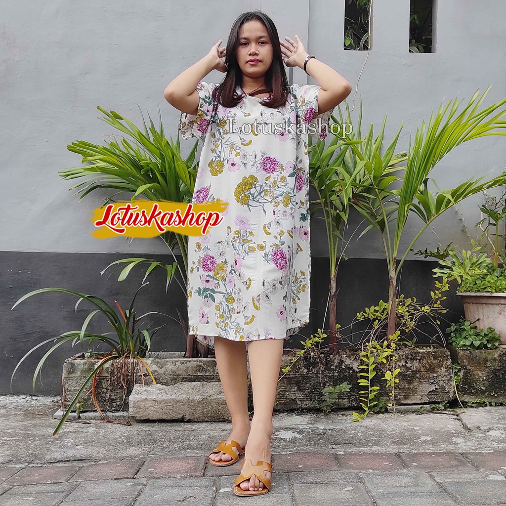 Daster Bali Arnium-Rose Cream