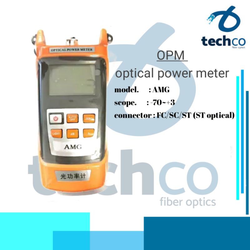OPM/Fiber Optik OPM/Cable Tester Optical Power Meter