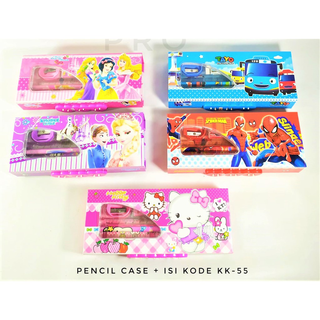 

TEMPAT PENSIL KODE SET ISI PAKET ALAT TULIS KARAKTER PEN CASE KODE KOTAK PENSIL KODE SOUVENIR ULTAH