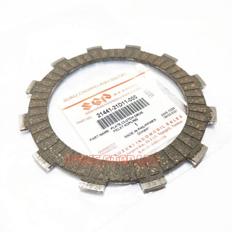Termurah Kampas Kopling Satria 2 Tak 6 Speed Sgp 21441-21D11-000 New
