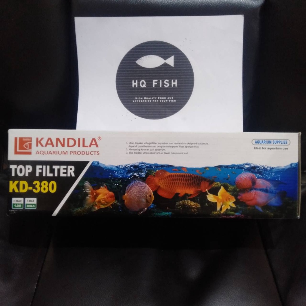 KD 380 TOP FILTER SET KANDILA TOP FILTER AQUARIUM 800LPH