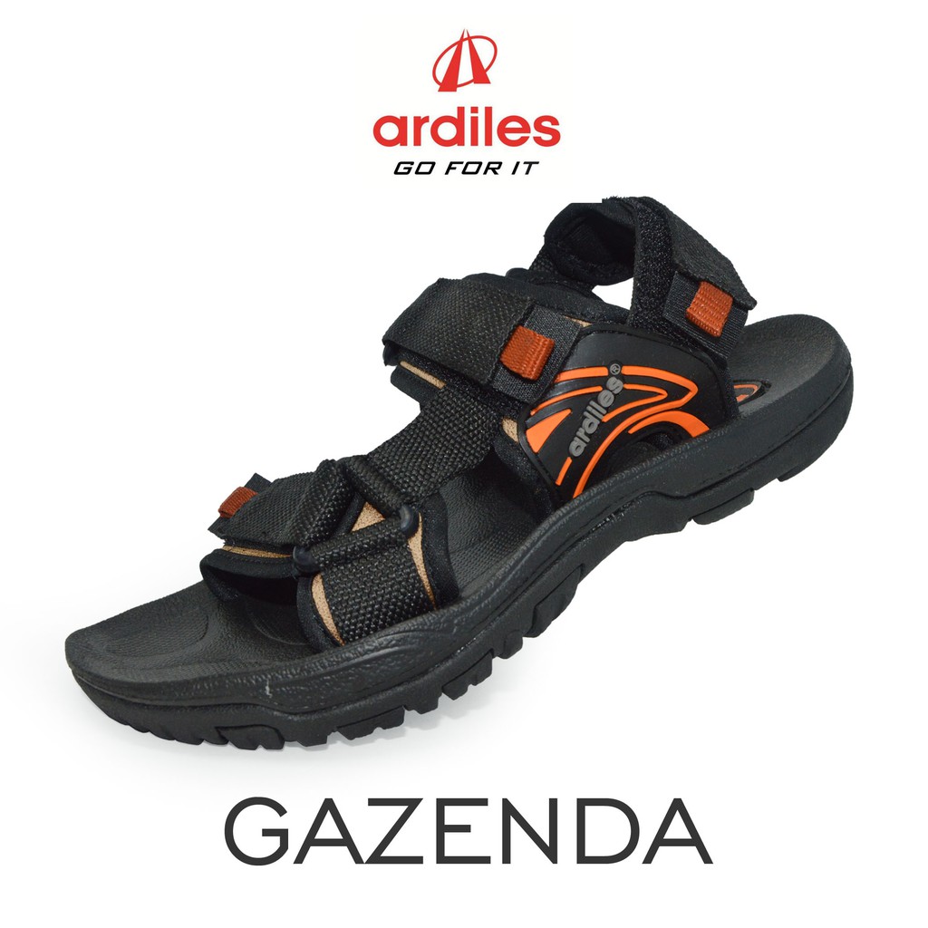 Sandal Gunung Ardiles Gazenda Hitam cokelat enak dipakai Sandal Gunung Ardiles Gazenda Hitam cokelat enak dipakai