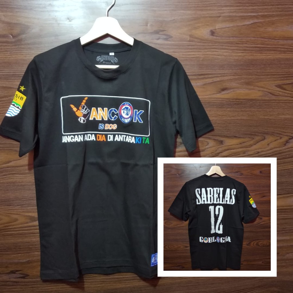 KAOS PERSIB VIKING LOGO HITAM Shopee Indonesia