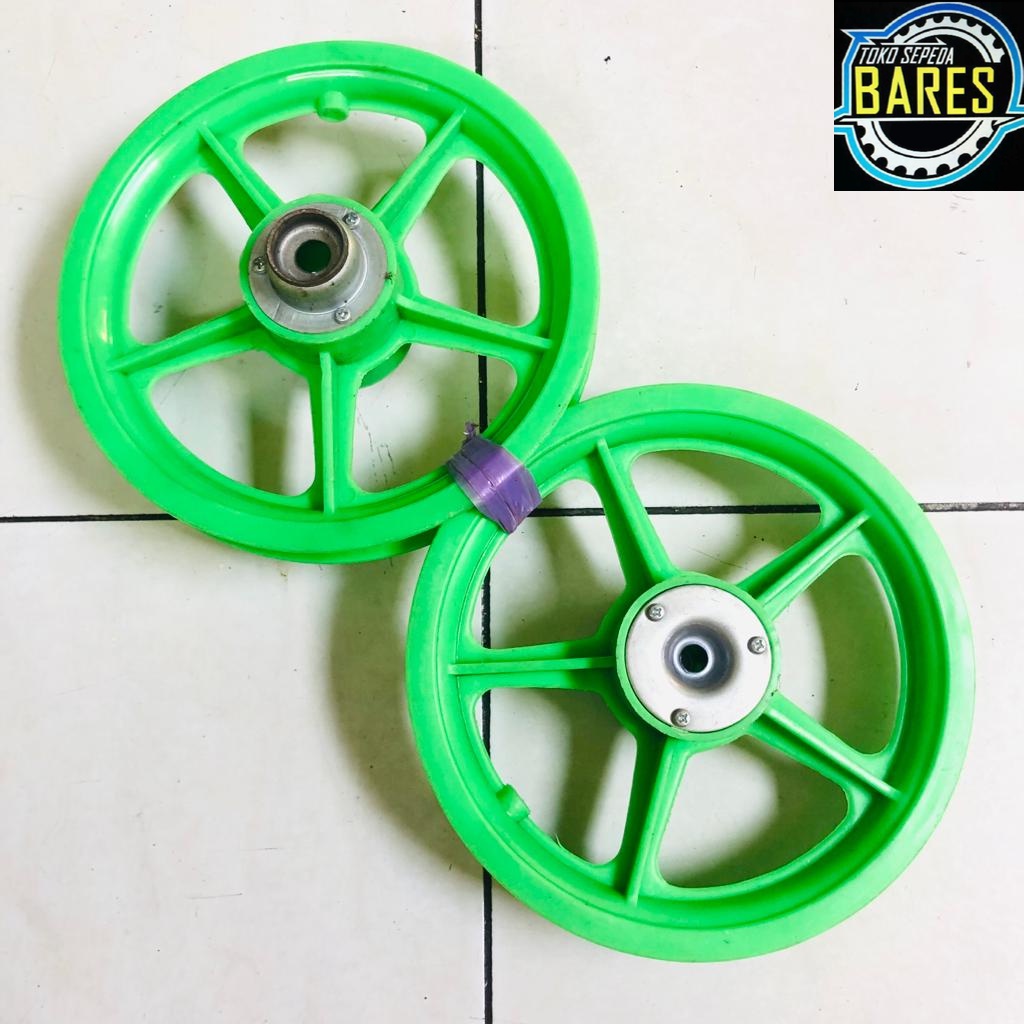 Roda Velg Sepeda BMX / Mini Anak 12 / Wheel Set Bintang / Racing