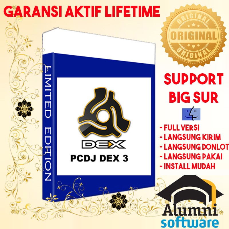 [FULL VERSION] PCDJ DEX  3 Mac BIG SUR Music Software - GARANSI AKTIVASI