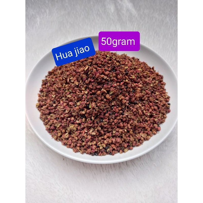 

SzeChuan Peppercorn 50gr/ Hua Jiao/ SiChuan Pepper Lada