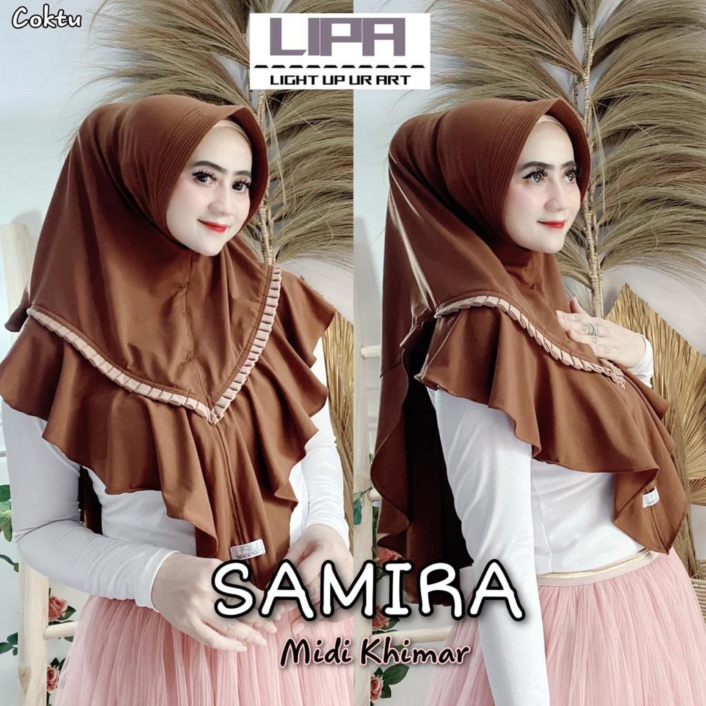 Jilbab Instan Bergo Jersey Samira Ori Lipa-COKTU
