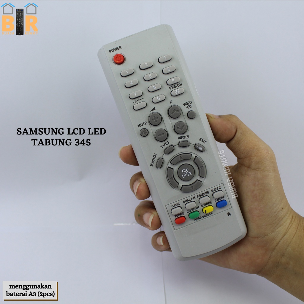 Remot Remote SAMSUNG TV TABUNG LCD LED 345 / ECERAN Dan GROSIR