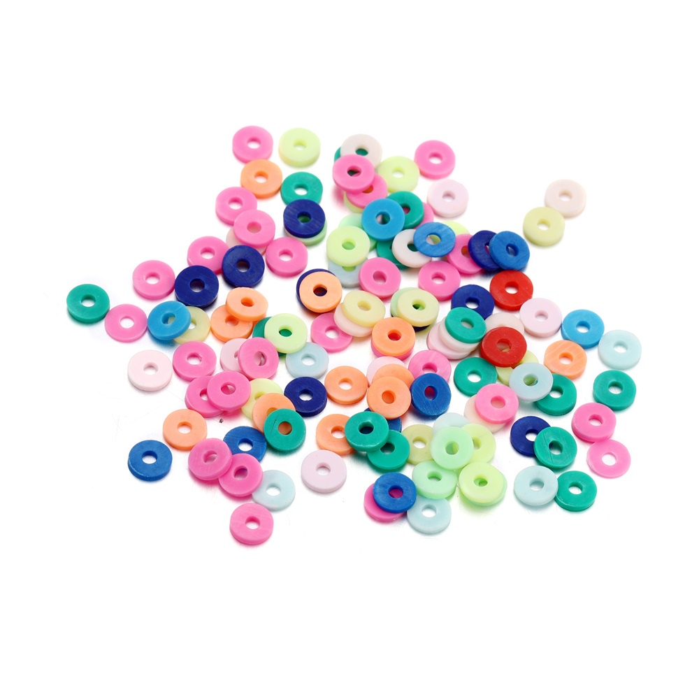 St.kunkka 1ot / pack Rantai Manik-Manik 6mm Untuk Gelang / Kalung