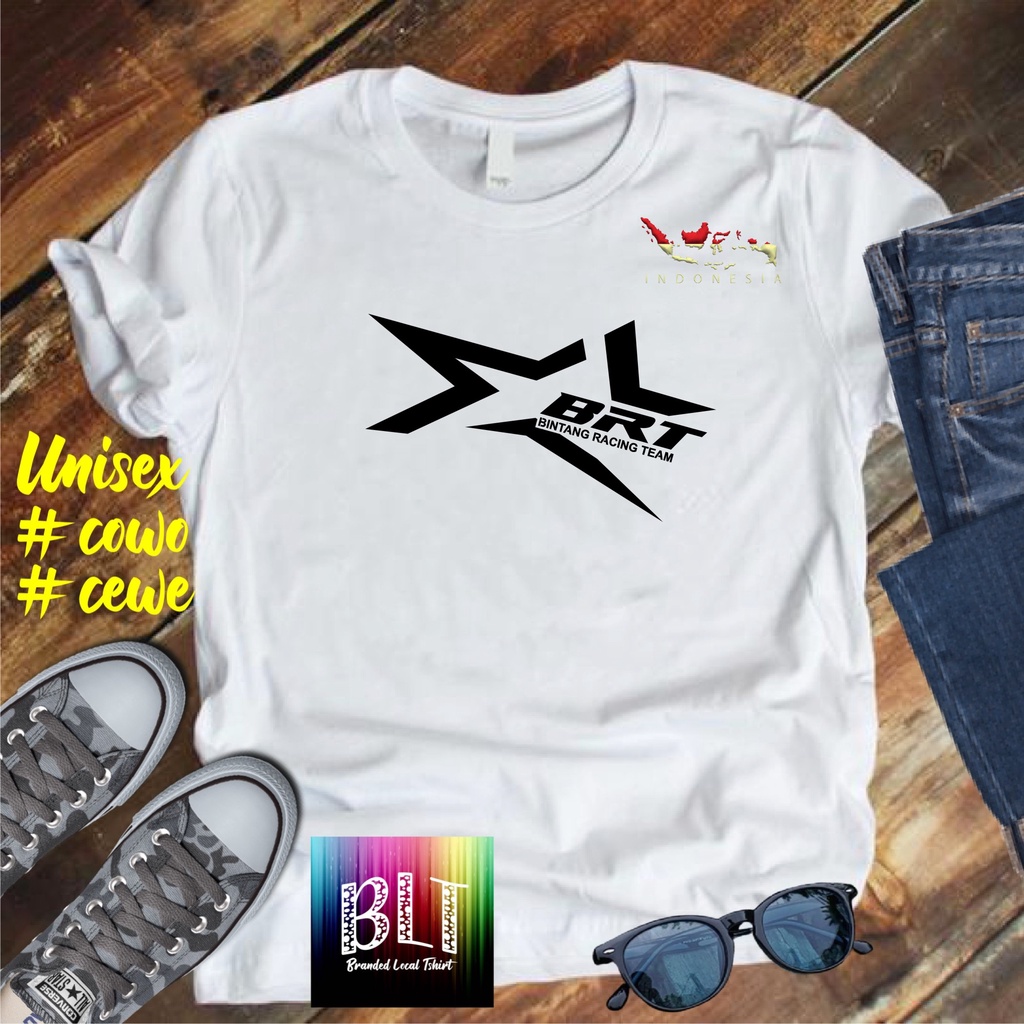 Cod Gratis Ongkir Kaos Bintang Racing BRT Peta /KAOS EKSPRESI distro KAOS BANDUNG MURAH KAOS DISTRO MURAH HIT MURAH NAMPOL GRATIS ONGKIR PROMO MURAH KAOS PAKAIAN PRIA TERLARIS/KAOS HITS/KAOS BANDUNG/KAOS MURAH/KAOS PAKAIAN PRIA PAKAIAN WANIT
