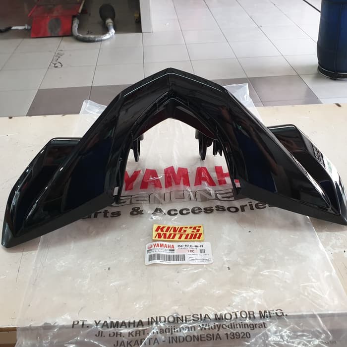 BATOK DEPAN SOUL GT 125 LED BLUECORE HITAM ASLI YAMAHA