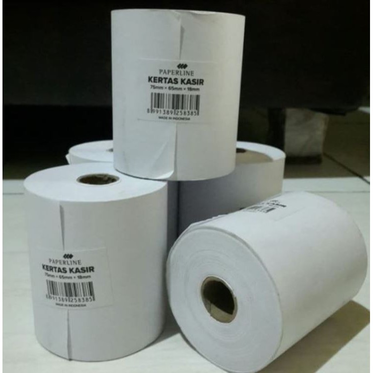 

Kertas Kasir Paperline ( 58 mm x 65 mm x 18 mm)