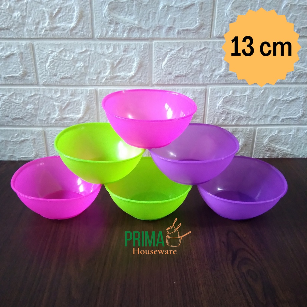 Jual Mangkok Plastik 13 Cm Mangkok Plastik Kecil Mangkok Warna