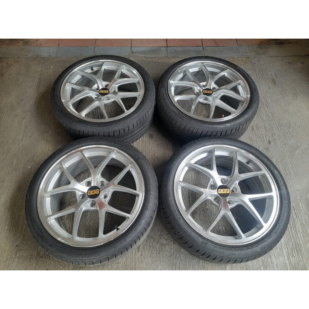 Velg Bekas Racing BBS Ring 18 Pcd 5x114,3 + Ban 225 40 R18