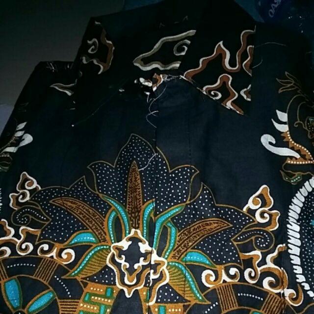 (bayar Ditempat) Cod / Kemeja Batik Pria / Kemeja Casual / Lengan Panjang