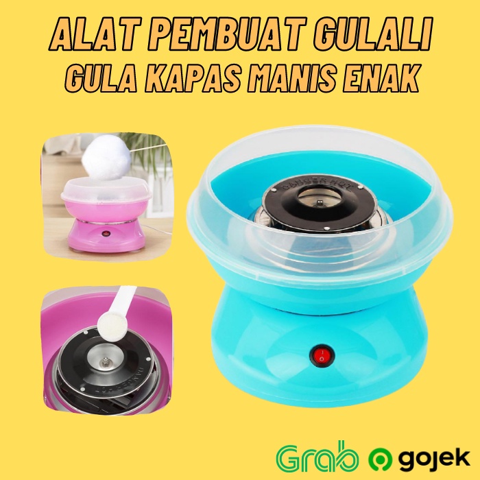 Alat Pembuat Gulali Cotton Candy Maker Mesin Pembuat Gula Kapas Harum Manis Arum Mini Pembuat Aroman