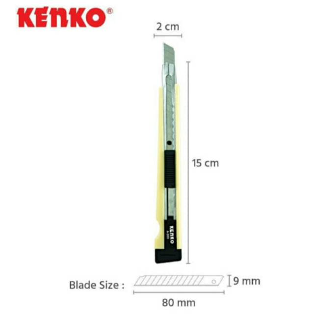 

Joyko / Kenko Cutter Pisau Pemotong Kertas Pisau Cutter Cuter Kater