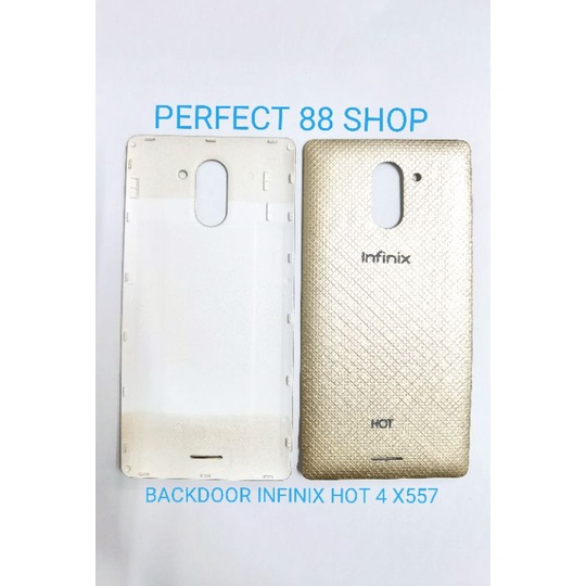 BACKDOOR TUTUP BELAKANG CASING BELAKANG INFINIX HOT 4 X557