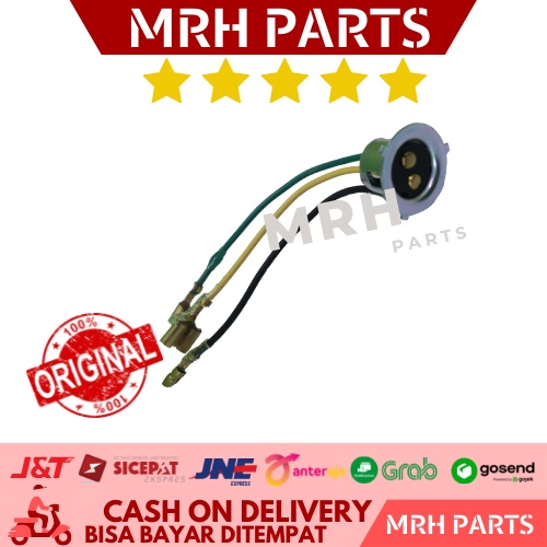 Fiting pitting socket lampu depan mio lama mio j s z m3 jupiter vega r ORIGINAL