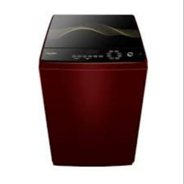 Polytron PAW 85513 Mesin Cuci 1 Tabung 8.5kg Top Loading - Hitam/Maroon/Perak