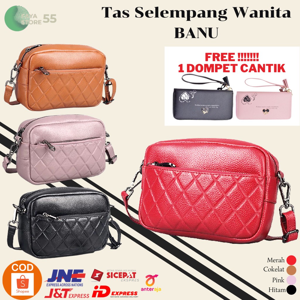 BANU - Tas Selempang/Tas Selempang Wanita/Tas Slempang Wanita/Tas Slempang Wanita Murah