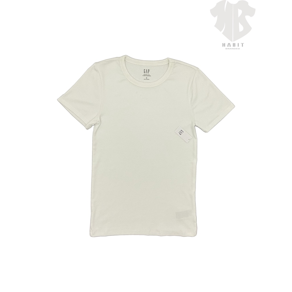 Gap Modern Crewneck T-shirt for Women | Kaos Polos O-neck Lengan Pendek Wanita