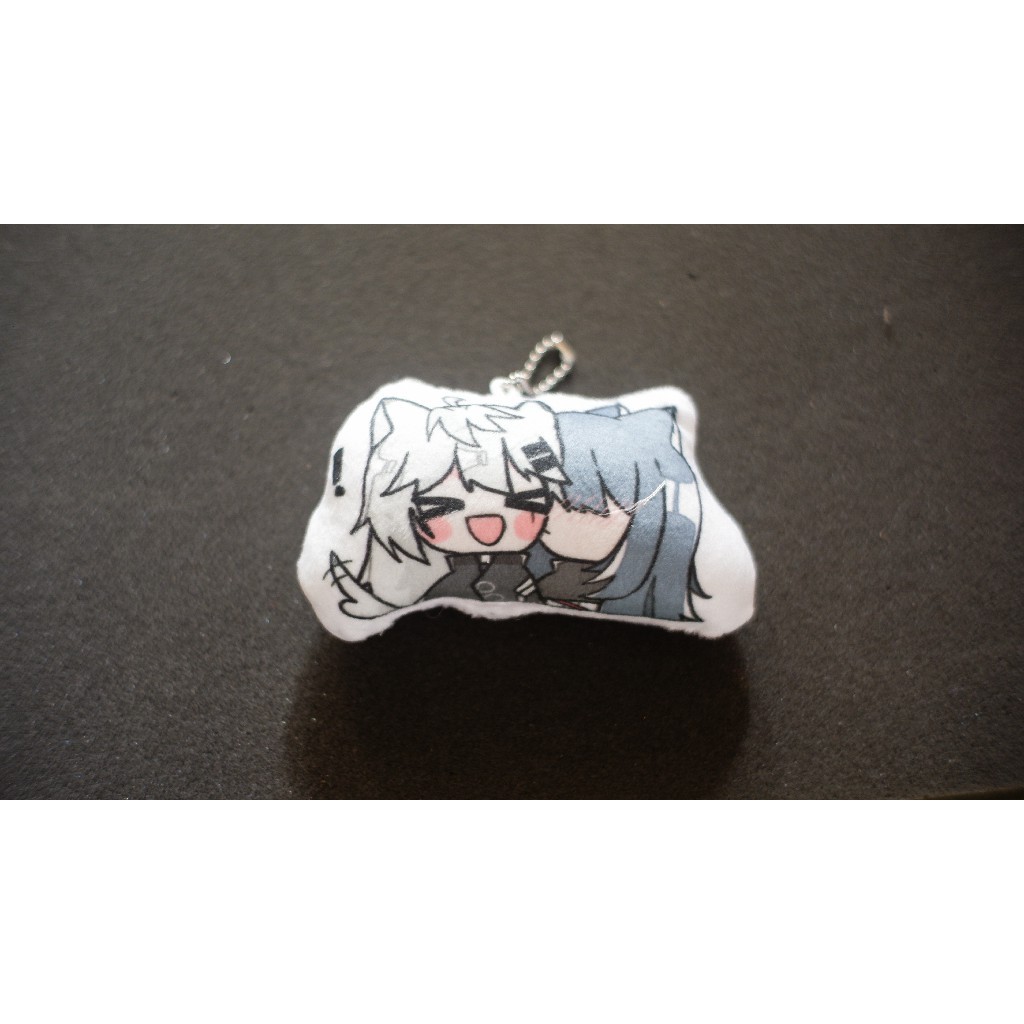 Bantal Mini Keychain Arknights Laplan Texas gantungan kunci