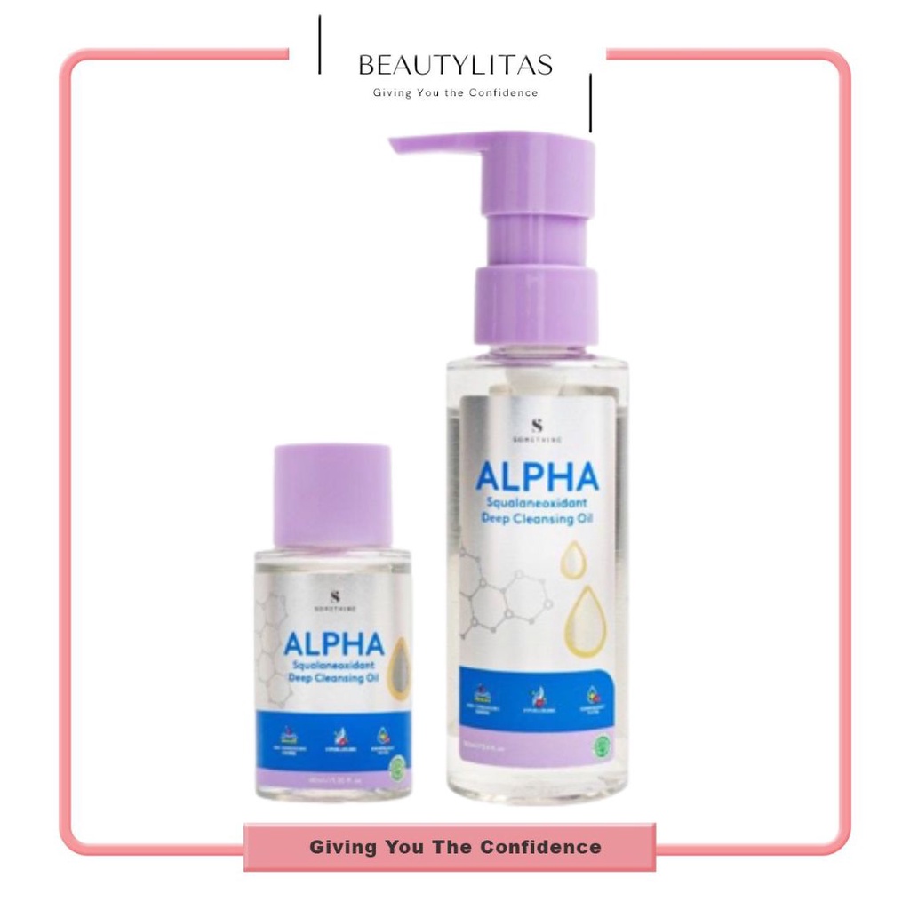 SOMETHINC Alpha Squalaneoxidant Deep Cleansing Oil