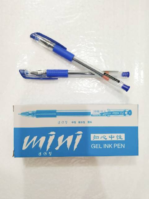 

Bolpoin Gel Mini JL-212 Warna Biru